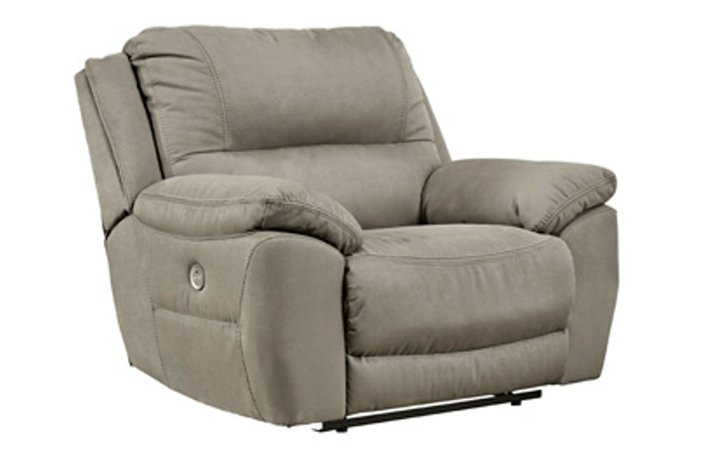 Signature Design by Ashley Next-Gen Gaucho Oversized Power Recliner-Putty