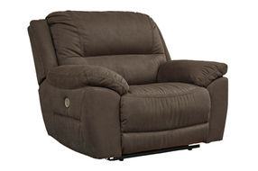 Signature Design by Ashley Next-Gen Gaucho Oversized Power Recliner-Espresso