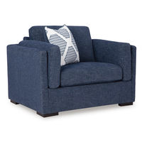 Benchcraft Evansley Oversized Chair-Navy