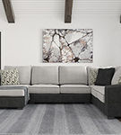 Signature Design by Ashley Bilgray 3-Piece Sectional-Pewter