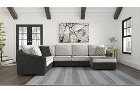 Signature Design by Ashley Bilgray 3-Piece Sectional-Pewter