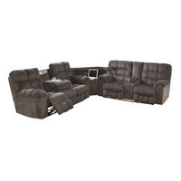 Signature Design by Ashley Acieona 3-Piece Reclining Sectional-Slate