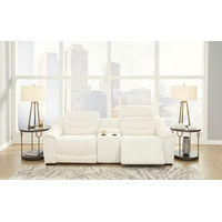 Next-Gen Gaucho 3-Piece Power Reclining Sectional Loveseat-Chalk