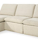Hartsdale 3-Piece Left Arm Facing Reclining Sofa Chaise-Linen