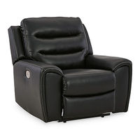 Signature Design by Ashley Warlin Power Recliner-Black