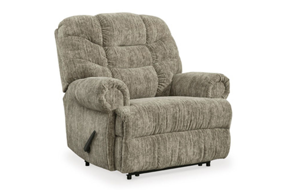 Signature Design by Ashley Movie Man Recliner-Taupe