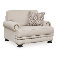 Benchcraft Merrimore Oversized Chair-Linen