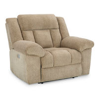 Signature Design by Ashley Tip-Off Power Recliner-Wheat