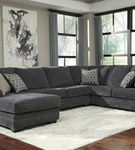 Benchcraft Tracling 3-Piece Sectional with Chaise-Slate