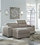 Signature Design by Ashley Mabton 2-Piece Power Reclining Sectional with Chaise