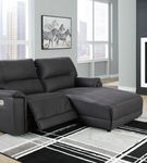 Signature Design by Ashley Henefer 2-Piece Power Reclining Sectional with Chaise