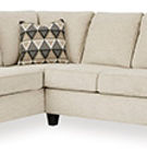 Signature Design by Ashley Abinger 2-Piece Sectional with Chaise-Natural