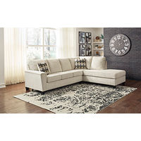 Signature Design by Ashley Abinger 2-Piece Sectional with Chaise-Natural