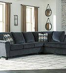 Signature Design by Ashley Abinger 2-Piece Sectional with Chaise-Smoke