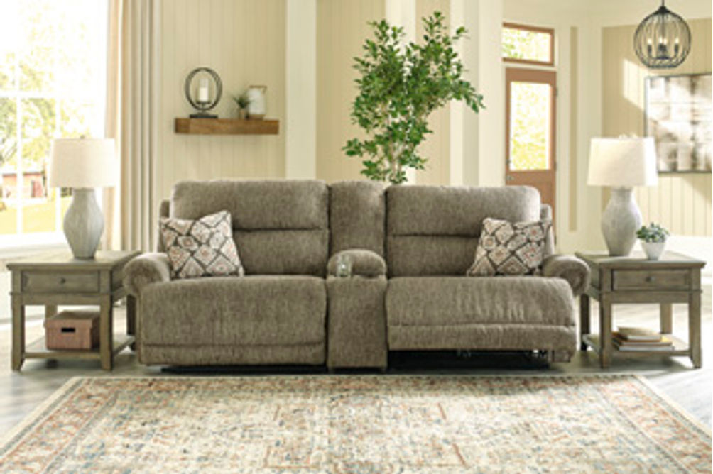 Signature Design by Ashley Lubec 3-Piece Reclining Section