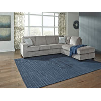 Signature Design by Ashley Altari 2-Piece Sectional with Chaise-Alloy