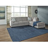 Signature Design by Ashley Altari 2-Piece Sectional with Chaise-Alloy