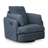 Signature Design by Ashley Modmax Swivel Glider Recliner-Ink