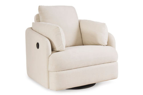 Signature Design by Ashley Modmax Swivel Glider Recliner-Oyster