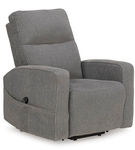 Signature Design by Ashley Starganza Power Lift Recliner-Gray