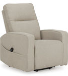 Signature Design by Ashley Starganza Power Lift Recliner-Smoke