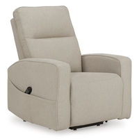 Signature Design by Ashley Starganza Power Lift Recliner-Smoke