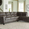 Signature Design by Ashley Navi 2-Piece Sectional with Chaise-Smoke