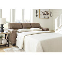 Signature Design by Ashley Navi Queen Sofa Sleeper-Fossil