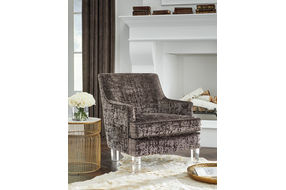 Signature Design by Ashley Gloriann Accent Chair-Charcoal