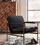 Signature Design by Ashley Puckman Accent Chair-Black