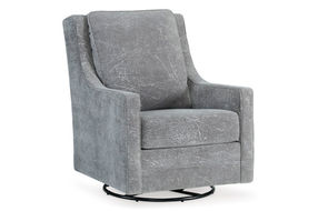 Signature Design by Ashley Kambria Swivel Glider Accent Chair-Ash