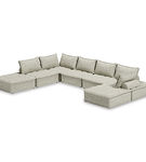 Signature Design by Ashley Bales 7-Piece Modular Seating-Taupe