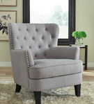 Signature Design by Ashley Romansque Accent Chair-Light Gray