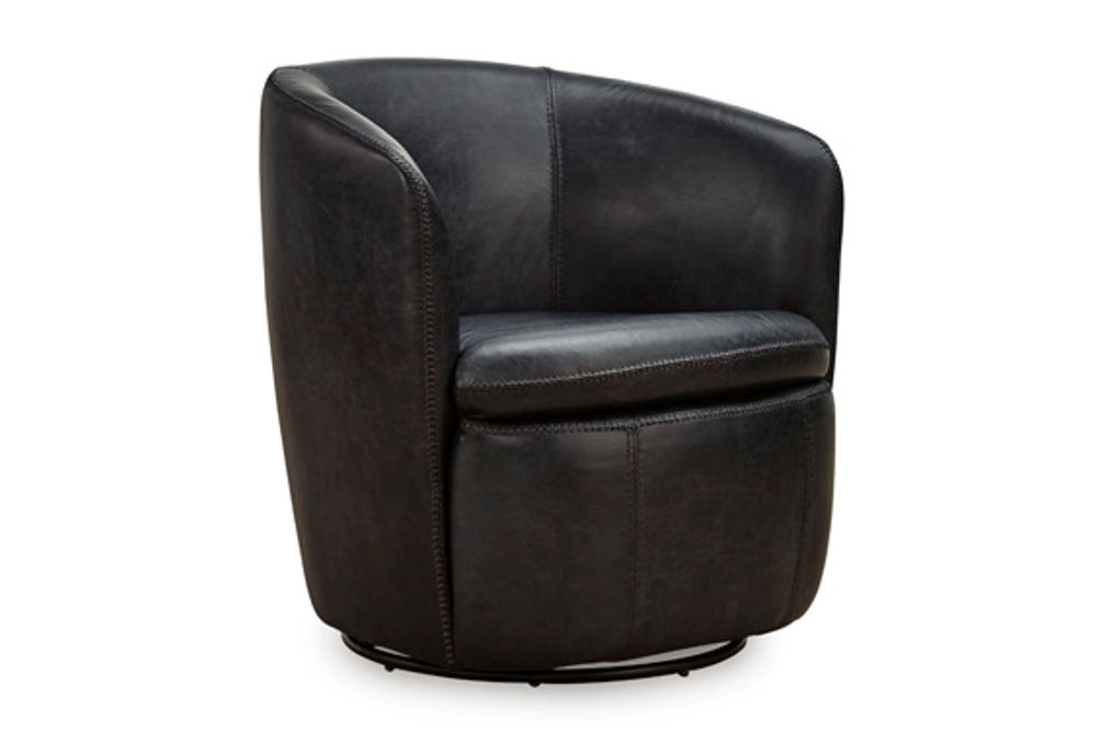 Signature Design by Ashley Kierreys Swivel Chair-Midnight