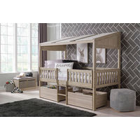 Signature Design by Ashley Wrenalyn Twin Loft Bed with Under Bed Bin Storage