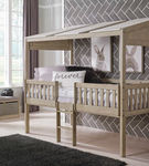 Signature Design by Ashley Wrenalyn Twin Loft Bed-Two-tone