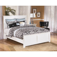 Signature Design by Ashley Bostwick Shoals King Panel Bed-White