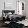 Signature Design by Ashley Kaydell King Upholstered Panel Bed-Black