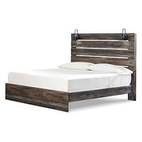 Signature Design by Ashley Drystan King Panel Bed-Multi