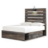 Signature Design by Ashley Drystan Full Panel Bed with 4 Storage Drawers