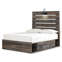 Signature Design by Ashley Drystan Full Panel Bed with 4 Storage Drawers
