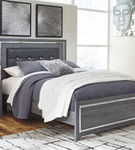 Signature Design by Ashley Lodanna Queen Panel Bed-Gray