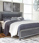 Signature Design by Ashley Lodanna King Panel Bed-Gray