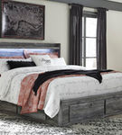 Signature Design by Ashley Baystorm King Panel Bed with 4 Storage Drawers