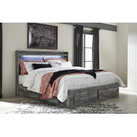 Signature Design by Ashley Baystorm King Panel Bed with 4 Storage Drawers