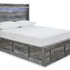 Signature Design by Ashley Baystorm Full Panel Bed with 4 Storage Drawers