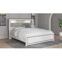 Signature Design by Ashley Altyra King Panel Bookcase Bed-White