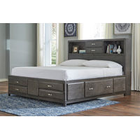 Signature Design by Ashley Caitbrook California King Storage Bed with 8 Drawers