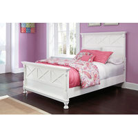 Signature Design by Ashley Kaslyn Queen Panel Bed-White