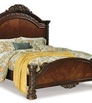 Millennium by Ashley North Shore California King Panel Bed-Dark Brown